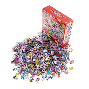 Hello Kitty and Friends Welcome to Sanrio Town 1000-Piece Puzzle Toys&Games Cra-Z-Art   
