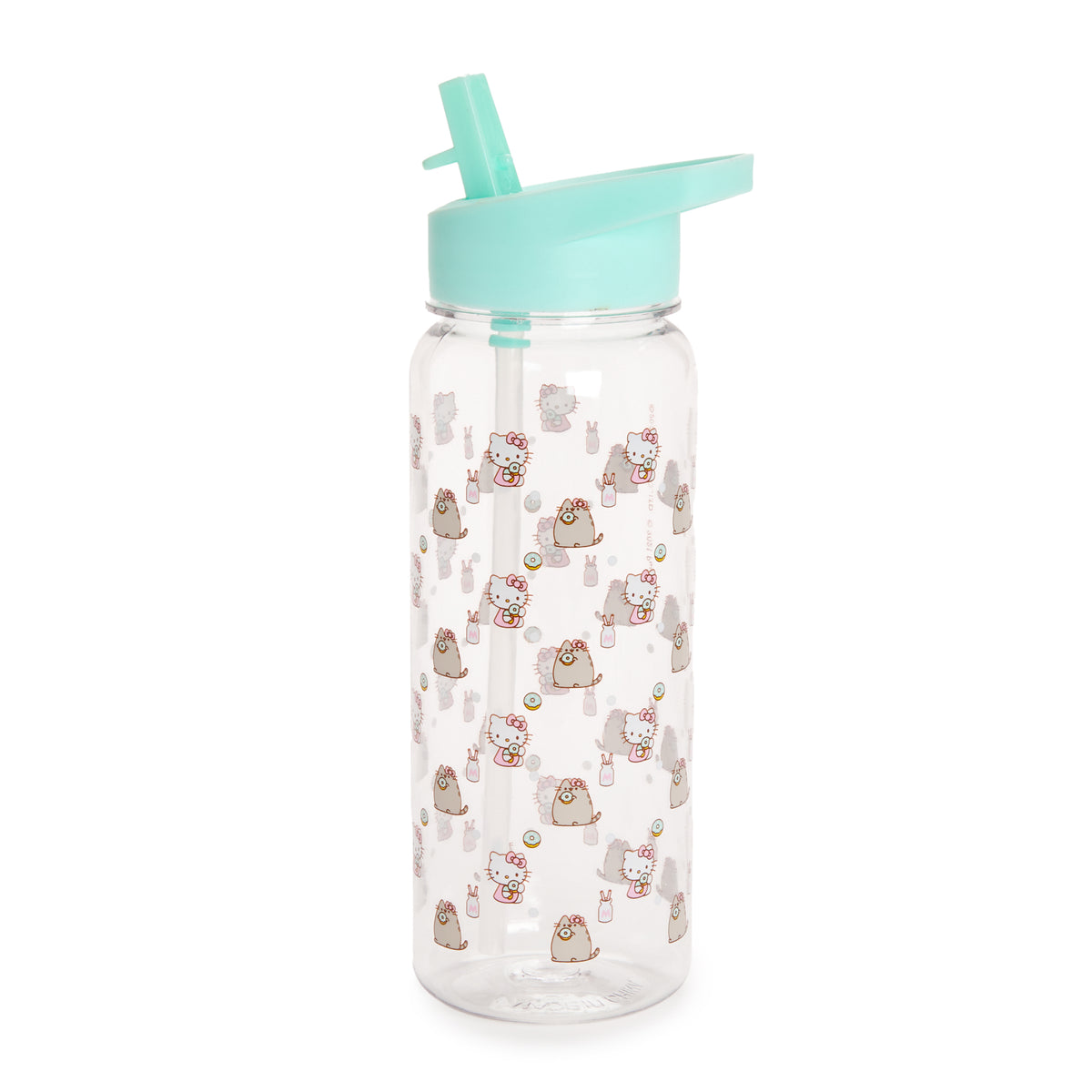 Portable Water Bottle with Straw Kuromi Sanrio Aesthetic