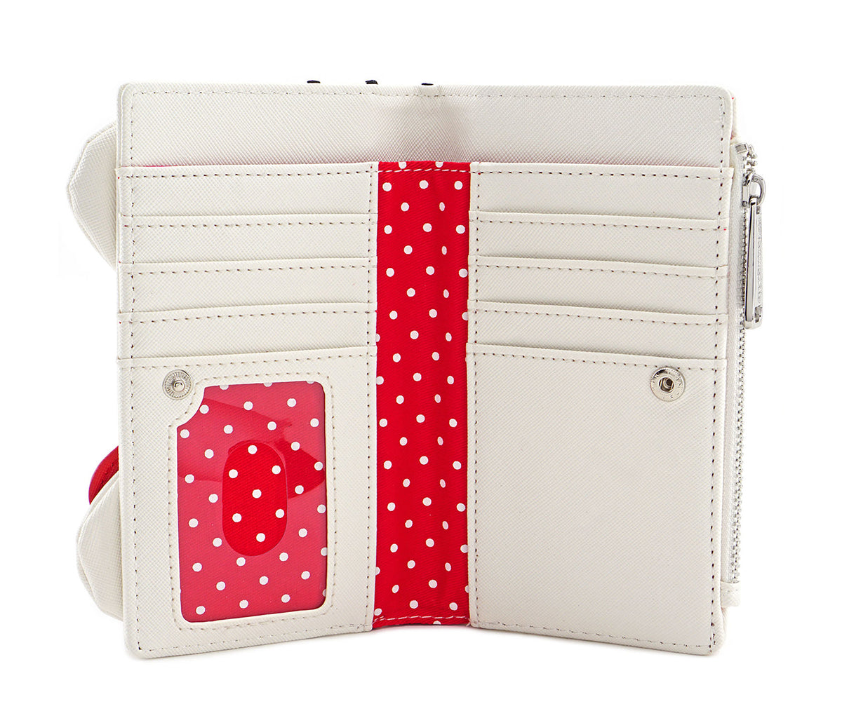 Hello Kitty x Loungefly Classic Face Bifold Wallet Bags Loungefly   