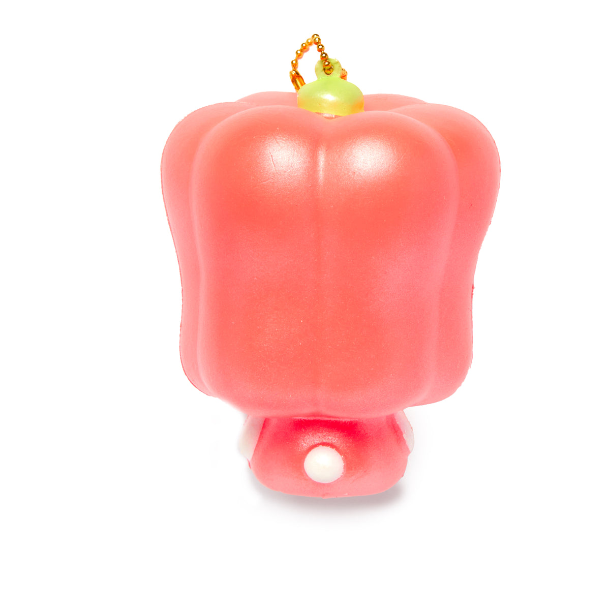 Hello Kitty Fruit and Veggies Squishy Keychain (Bell Pepper) Accessory Sanrio   