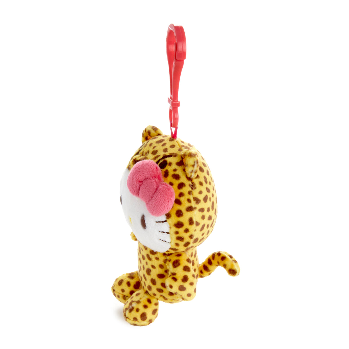 Hello Kitty Cheetah Mascot Clip (Tropical Animal Series) Plush NAKAJIMA CORPORATION   
