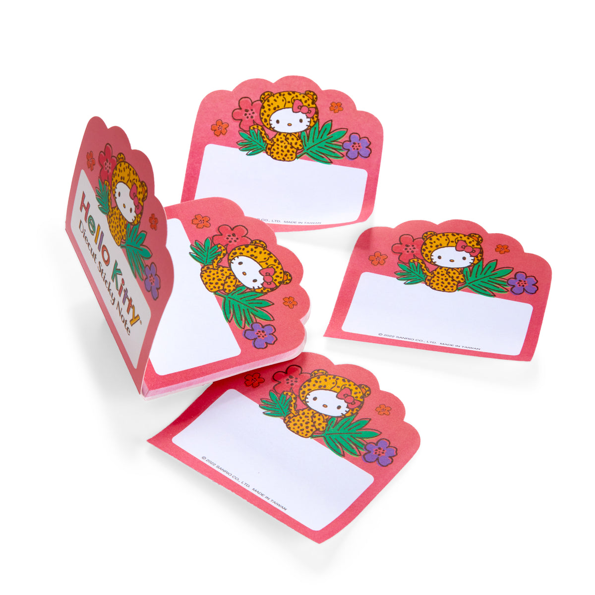 Hello Kitty Assorted Sticky Notes (Tropical Animal Series) Stationery NAKAJIMA CORPORATION   