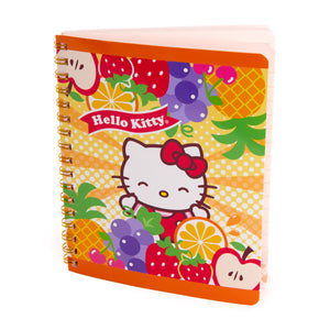 Hello Kitty Mini Spiral Notebook (Fruit Series) Stationery NAKAJIMA CORPORATION   