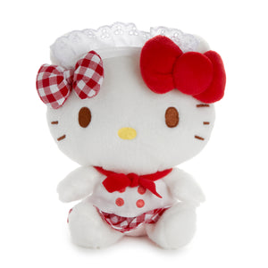 Hello Kitty 7" Plush (Gingham Cafe Series) Plush NAKAJIMA CORPORATION   