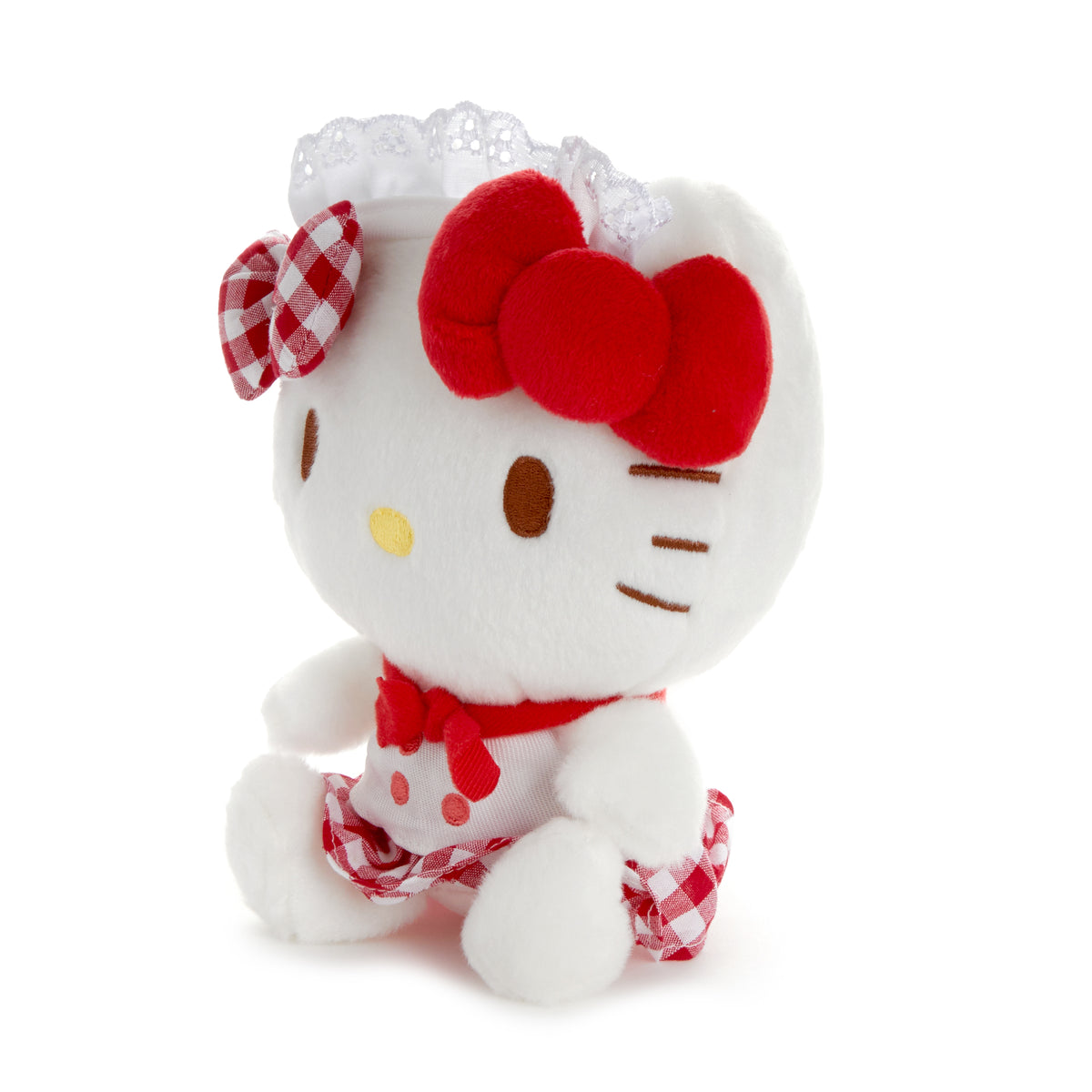 Hello Kitty 7 Plush (Gingham Cafe Series)