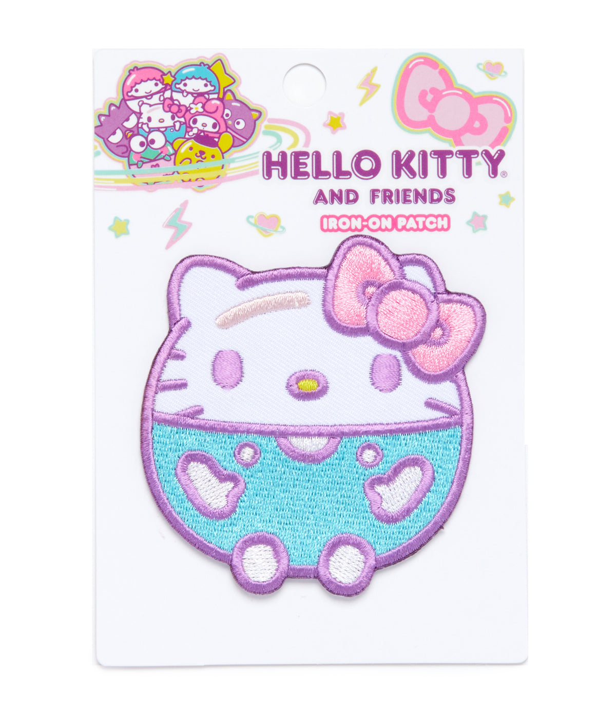 Loungefly x Hello Kitty and Friends Iron-On Patch: Hello Kitty Purple – A  Yellow Giraffe