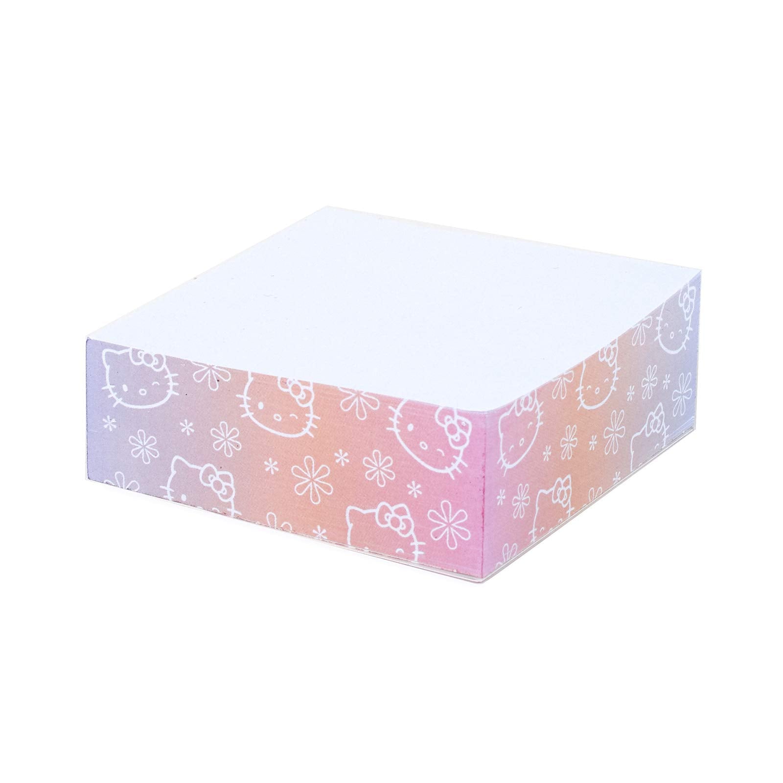 Hello Kitty x Erin Condren Gradient Sticky Note Cube Stationery ERIN CONDREN   