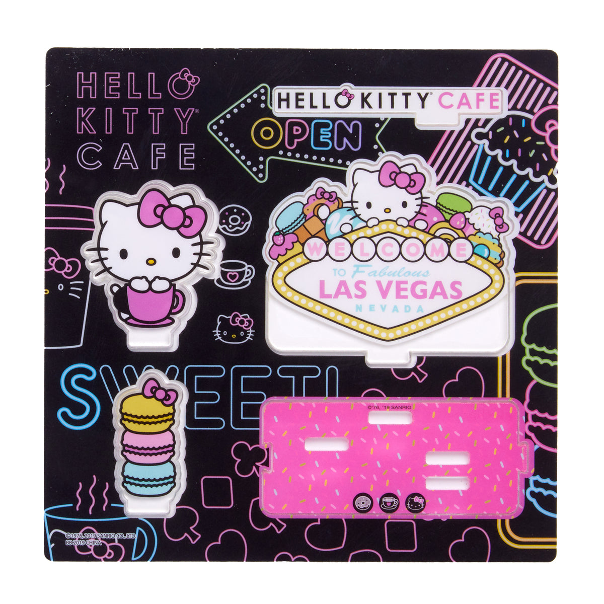 Hello Kitty Cafe Las Vegas Mini 3D Scene Toys&amp;Games BB TOYS   