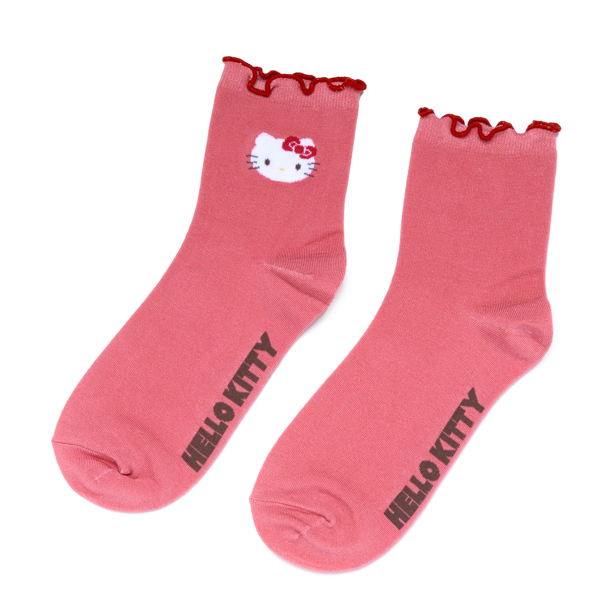 Hello Kitty Frilly Crew Socks Accessory NAKAJIMA CORPORATION   