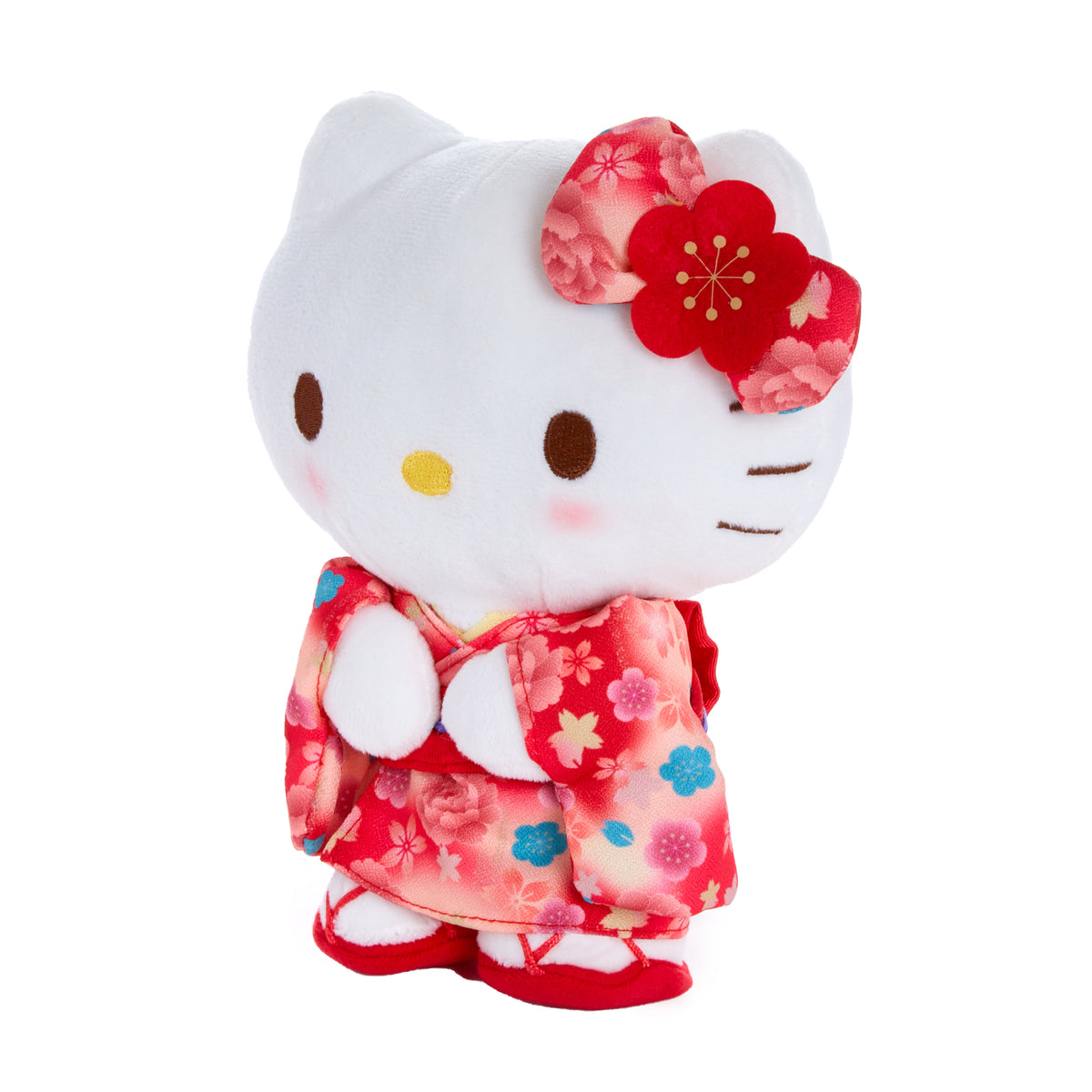 Hello Kitty Kimono 8&quot; Standing Plush (Sakura Series) Plush NAKAJIMA CORPORATION   