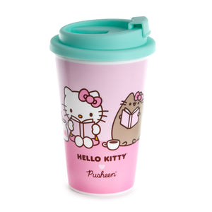 Hello Kitty x Pusheen Travel Mug Travel Blueprint Collections   