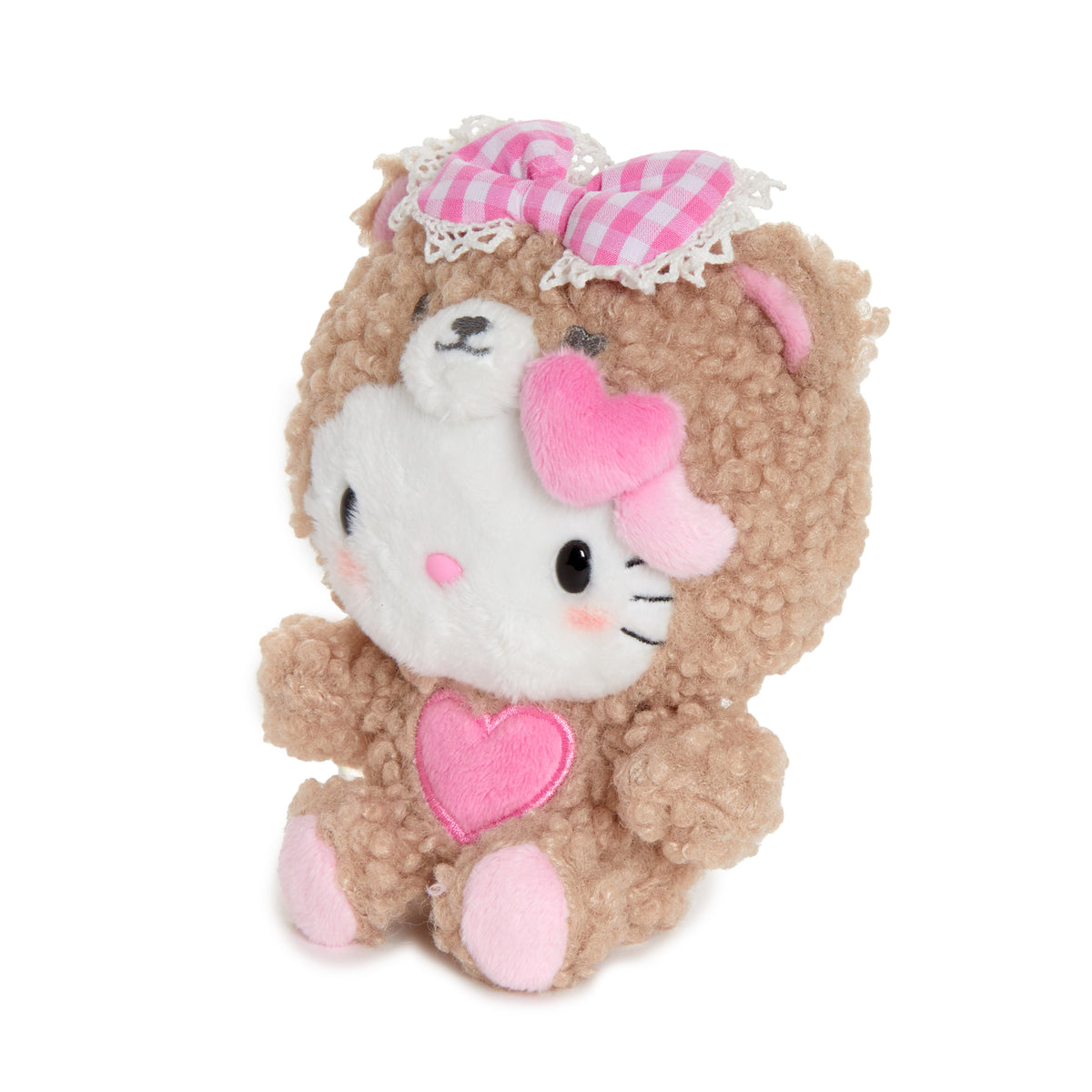 Hello Kitty Teddy Bear Brown Plush Mascot (In Love Series) Plush NAKAJIMA CORPORATION   