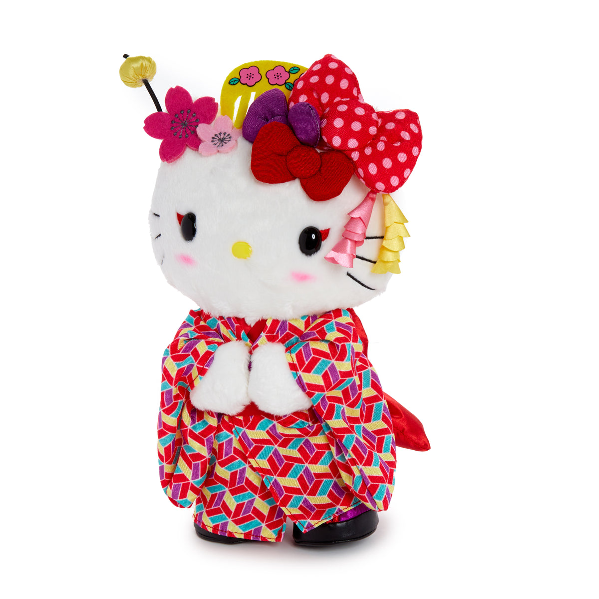 Hello Kitty Kimono 10&quot; Standing Plush (Japan Pop Series) Plush NAKAJIMA CORPORATION   