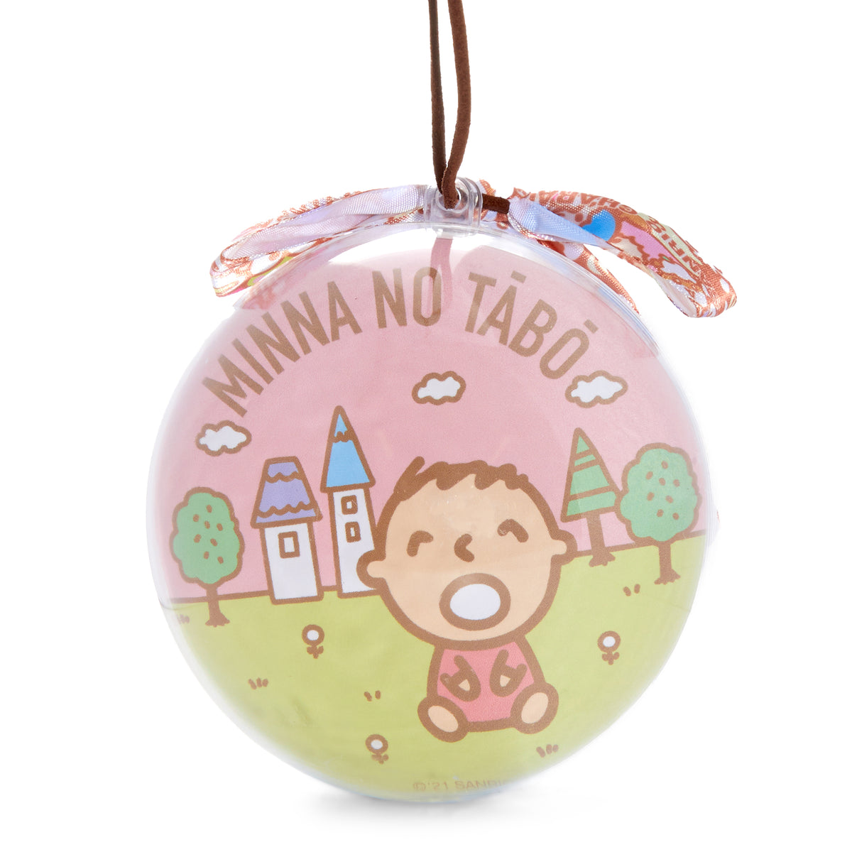 Minna no Tabo Globe Ornament with Removable Plush Seasonal Global Original   