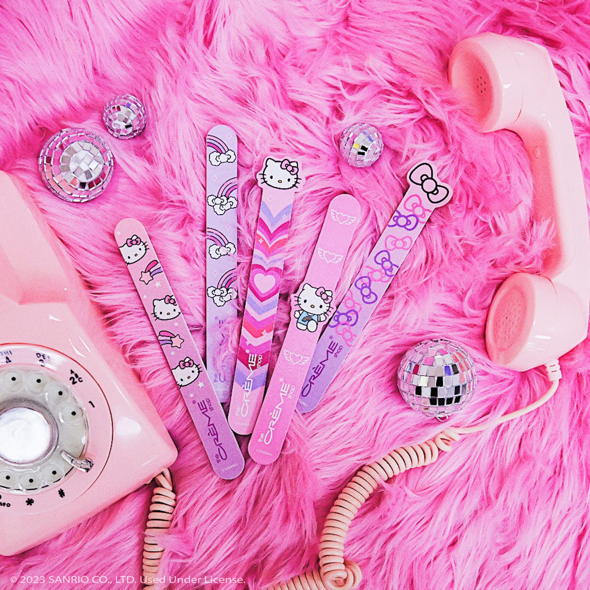 The Crème Shop x Hello Kitty Y2K Totally Cute Nail Files (Set of 5)