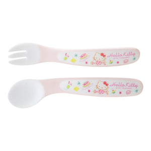 Hello Kitty Spoon and Fork Set (Sweets Baby Series) Kitchen Sanrio   