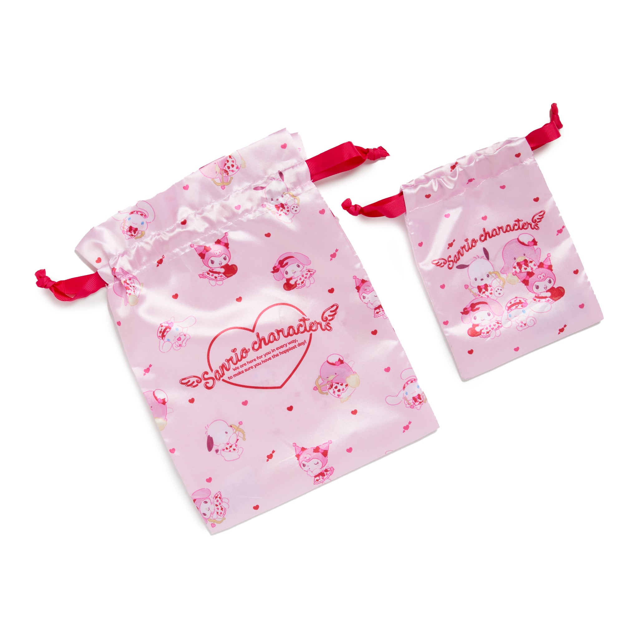 Sanrio Characters Drawstring Bag Set (Cupid Series) Bags Japan Original   