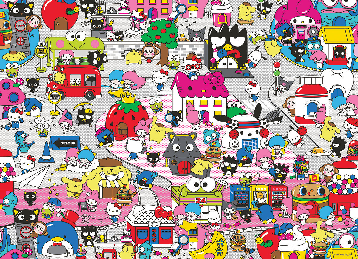 Hello Kitty® and Friends My Favorite Flavor 1000 Piece Puzzle
