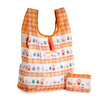 Minna no Tabo Reusable Tote (Orange Plaid Series) Bags Global Original   