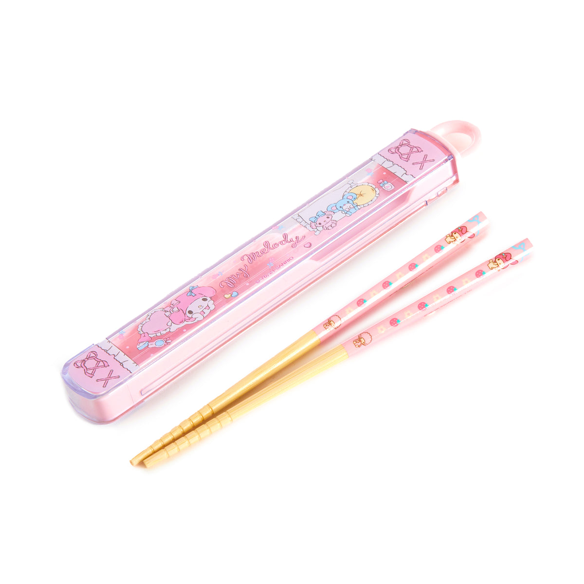 My Melody Chopsticks Case (Frills &amp; Lace Series) Kitchen Japan Original   