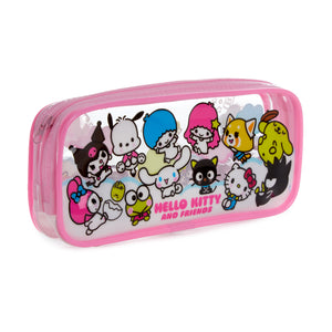 Hello Kitty and Friends Clear Pencil Pouch Bags Global Original   