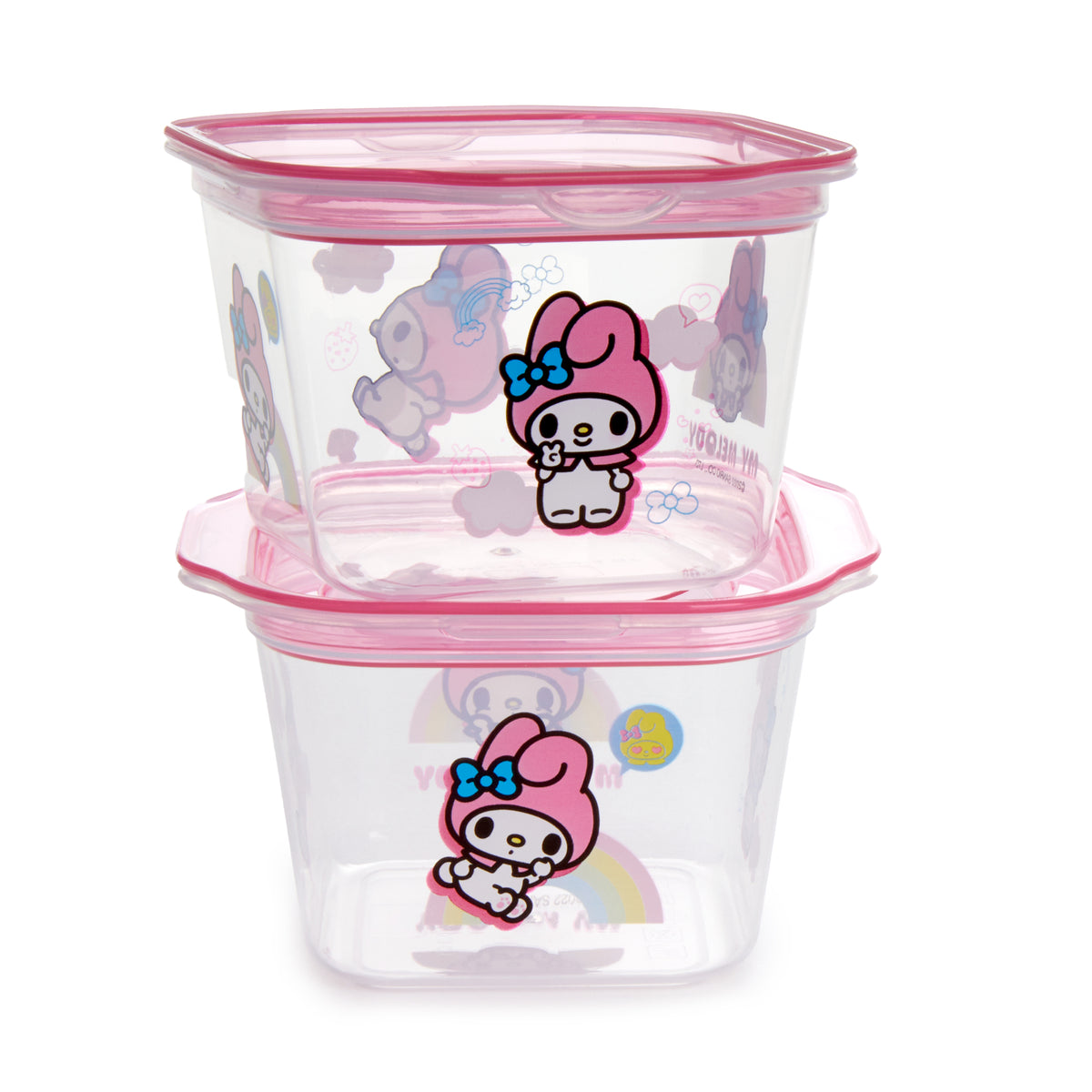 My Melody Food Storage Containers (Set of 2) Home Goods Global Original   