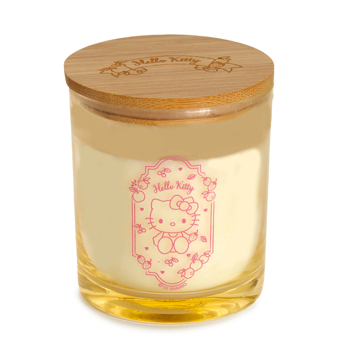 Hello Kitty Glass Candle (Red Fruit &amp; Yuzu) Home Goods Global Original   