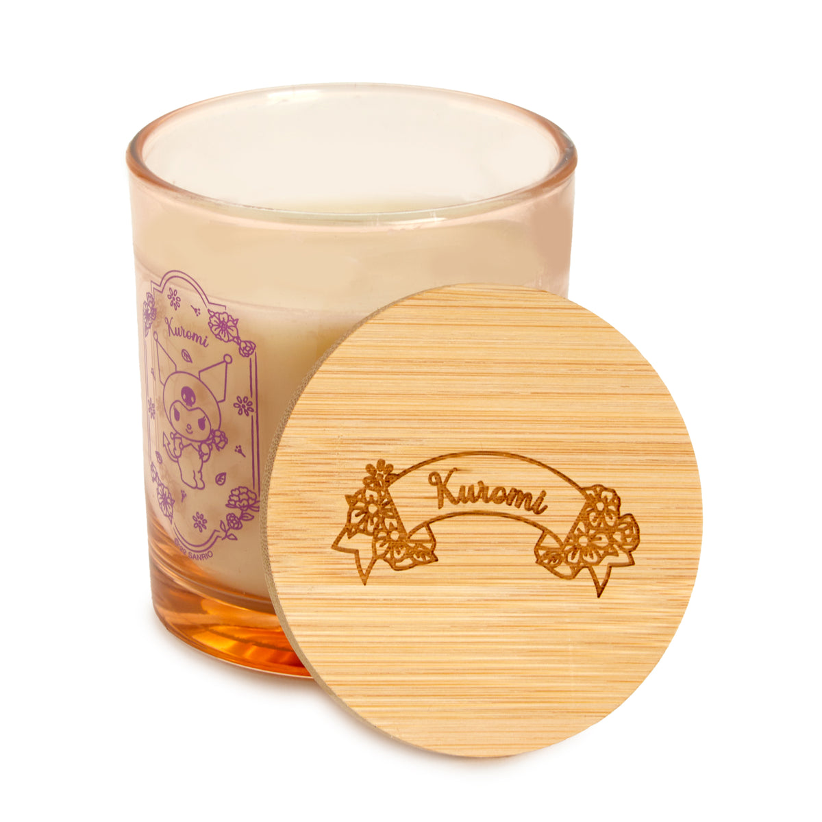 Kuromi Glass Candle (Peony Bloom) Home Goods Global Original   