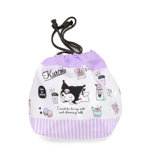 Kuromi Drawstring Lunch Bag (Sweets Series)