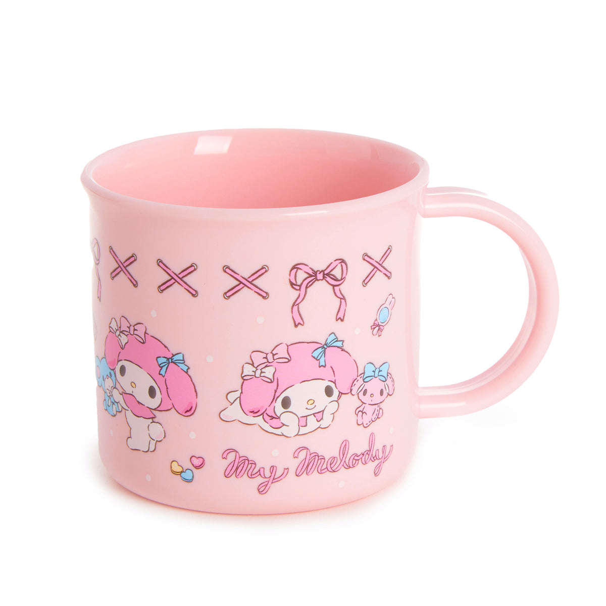My Melody Plastic Mug (Frills &amp; Lace Series) Home Goods Japan Original   