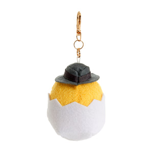 Gudetama Fedora Mascot Plush (An Eggcellent Adventure Series) Plush Global Original   
