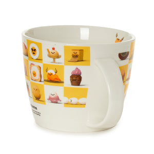 Gudetama Ceramic Mug (An Eggcellent Adventure Series) Home Goods Global Original   