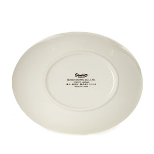 Gudetama Ceramic Plate (An Eggcellent Adventure Series) Home Goods Global Original   