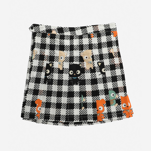Chococat x Dumbgood Mini Pleated Skirt Apparel BIOWORLD   