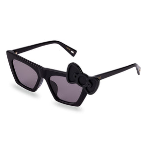 Hello Kitty x REVÉ by RENÉ Biu Biu Sunglasses (Black Beauty) Accessory REVE (Black Truffle)   