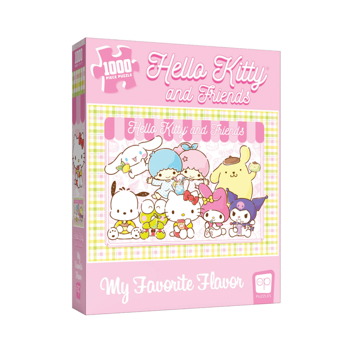 Hello Kitty and Friends My Favorite Flavor 1000-pc Puzzle Toys&amp;Games USAopoly Inc   