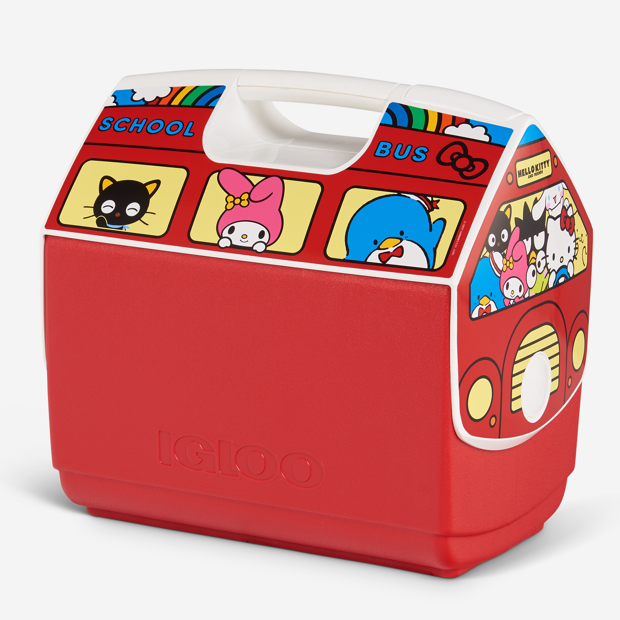Hello Kitty and Friends x Igloo® School Bus Playmate Elite 16 Qt Cooler Travel Igloo Products Corp   