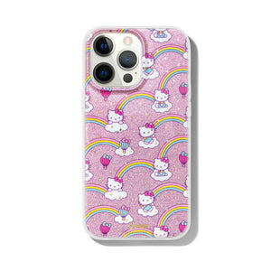 Hello Kitty x Sonix Rainbow MagSafe® Compatible iPhone Case Accessory BySonix Inc. PURPLE 12/13 PRO MAX 