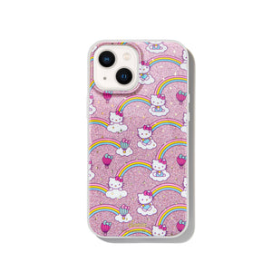 Hello Kitty x Sonix Rainbow MagSafe® Compatible iPhone Case Accessory BySonix Inc. PURPLE 13 