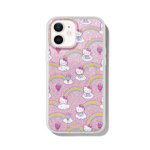 Hello Kitty x Sonix Rainbow MagSafe® Compatible iPhone Case Accessory BySonix Inc. PURPLE 12/12 PRO 
