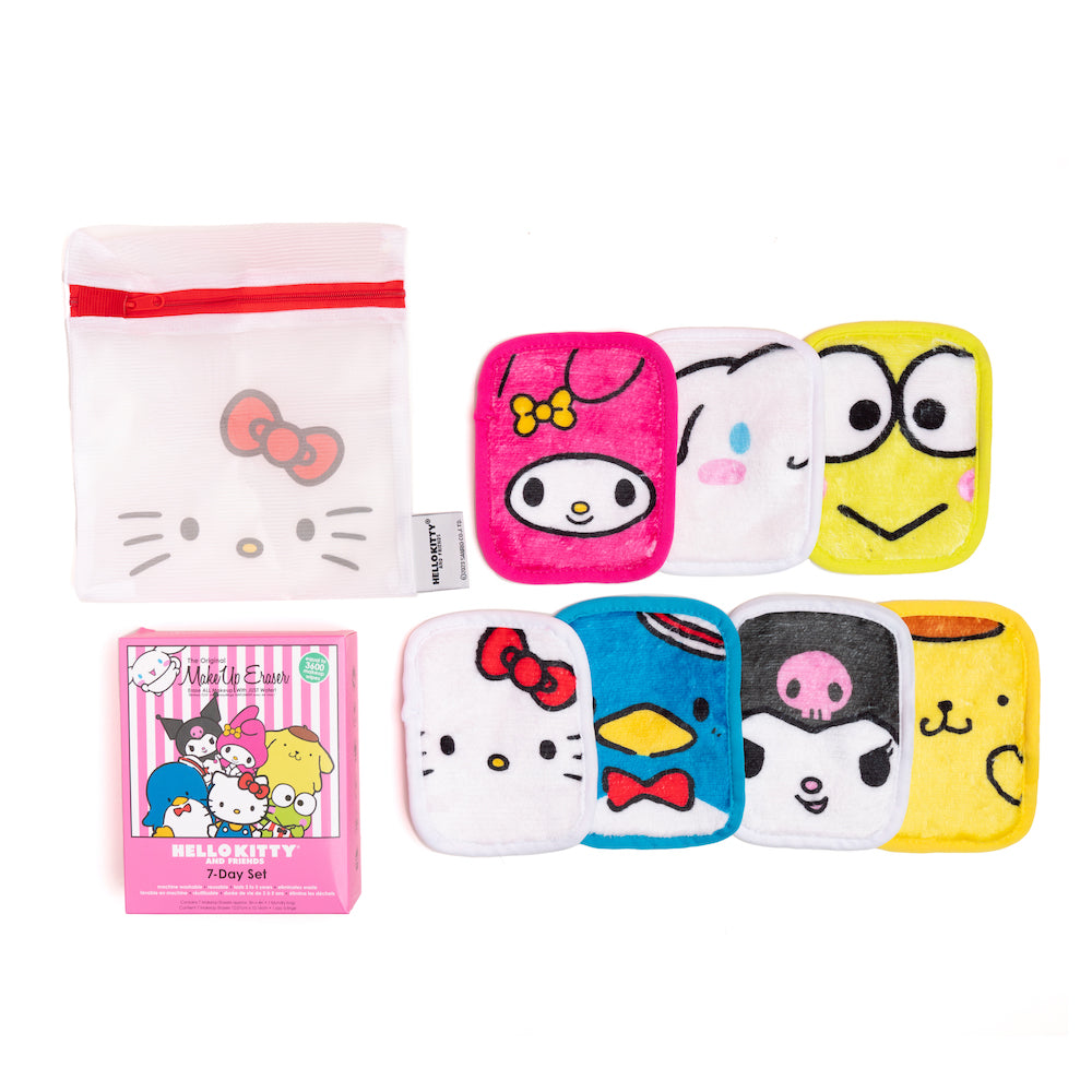 Hello Kitty and Friends x MakeUp Eraser 7Day Set