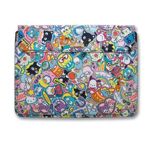 Hello Kitty and Friends x Sonix Supercute Stickers 15" Laptop Sleeve Accessory BySonix Inc.   