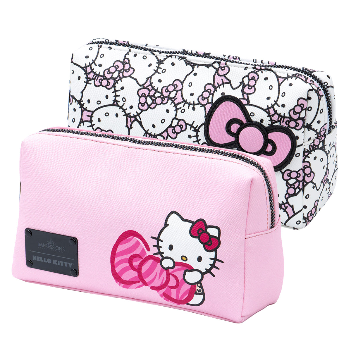 Hello Kitty x Impressions Vanity Cosmetic Pouch (Pink) Beauty Impressions Vanity   