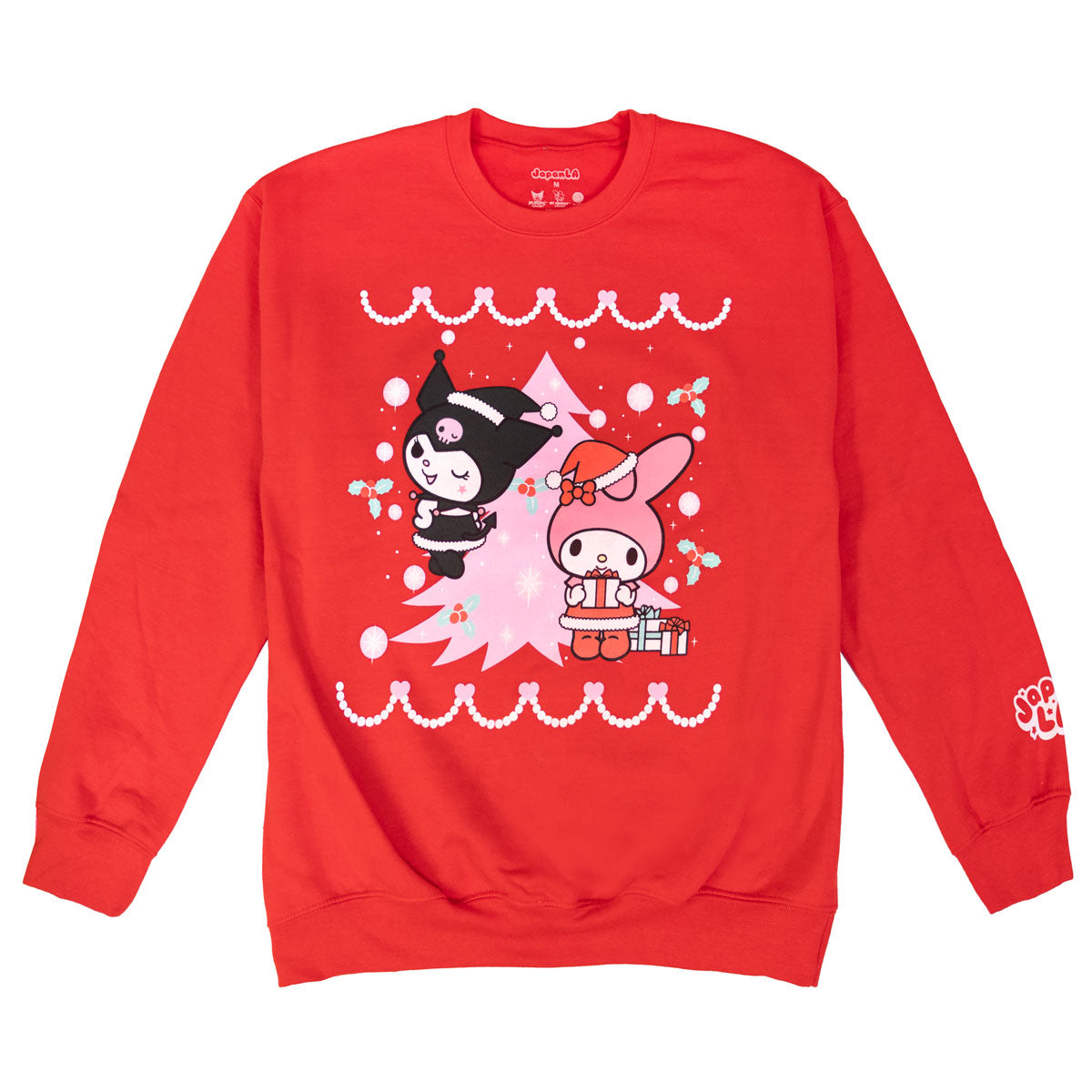 My Melody & Kuromi x JapanLA Holiday Sweatshirt Apparel JapanLA   