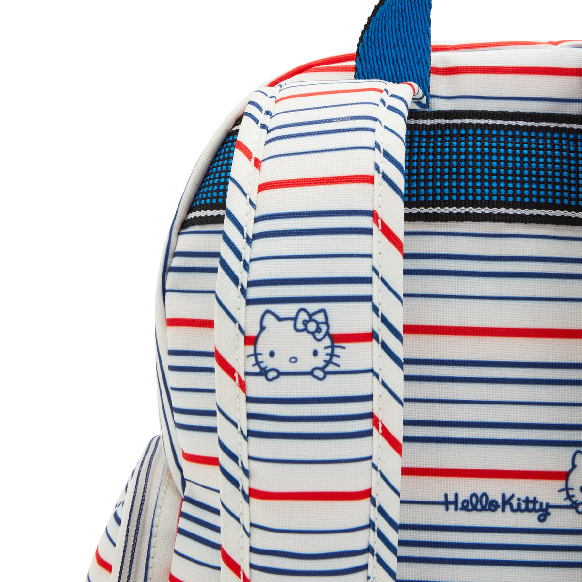 Hello Kitty x Kipling Classic Stripes Matta Backpack Bags Kipling Retail LLC   