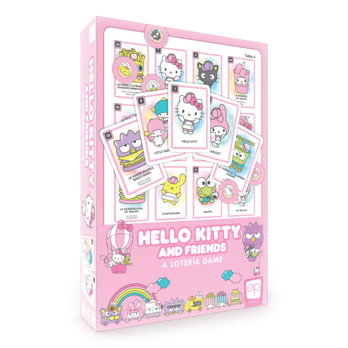 Hello Kitty and Friends Loteria Board Game Toys&amp;Games USAopoly Inc   