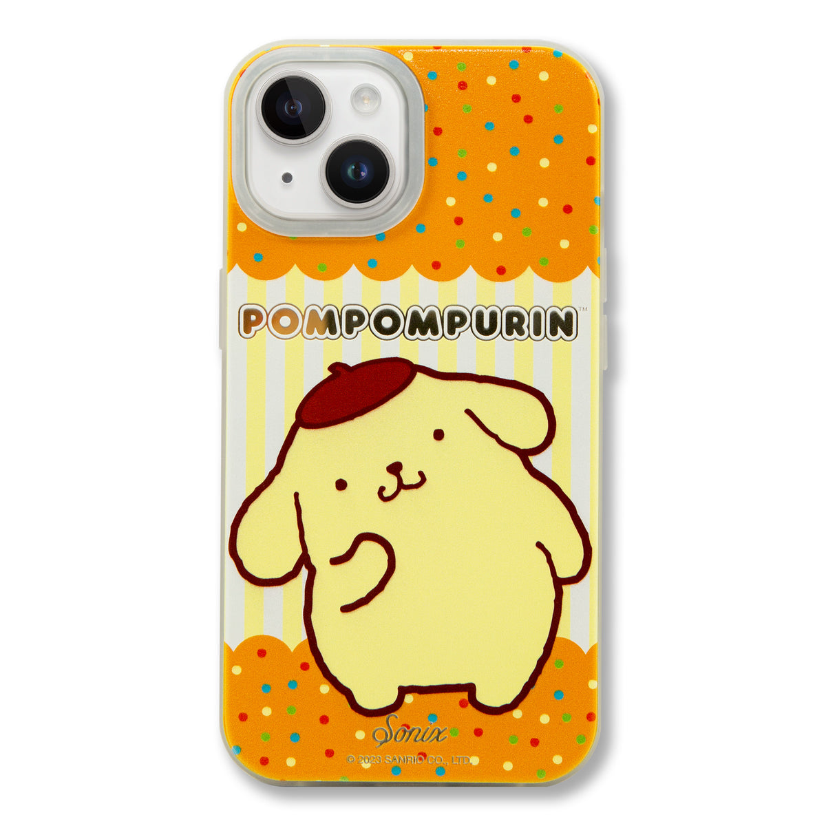 Pompompurin x Sonix Goes Out iPhone Case Accessory BySonix Inc. Yellow Multi iPhone 14 / iPhone 13 