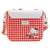 Hello Kitty x Loungefly Gingham Crossbody Bag Bags Loungefly   