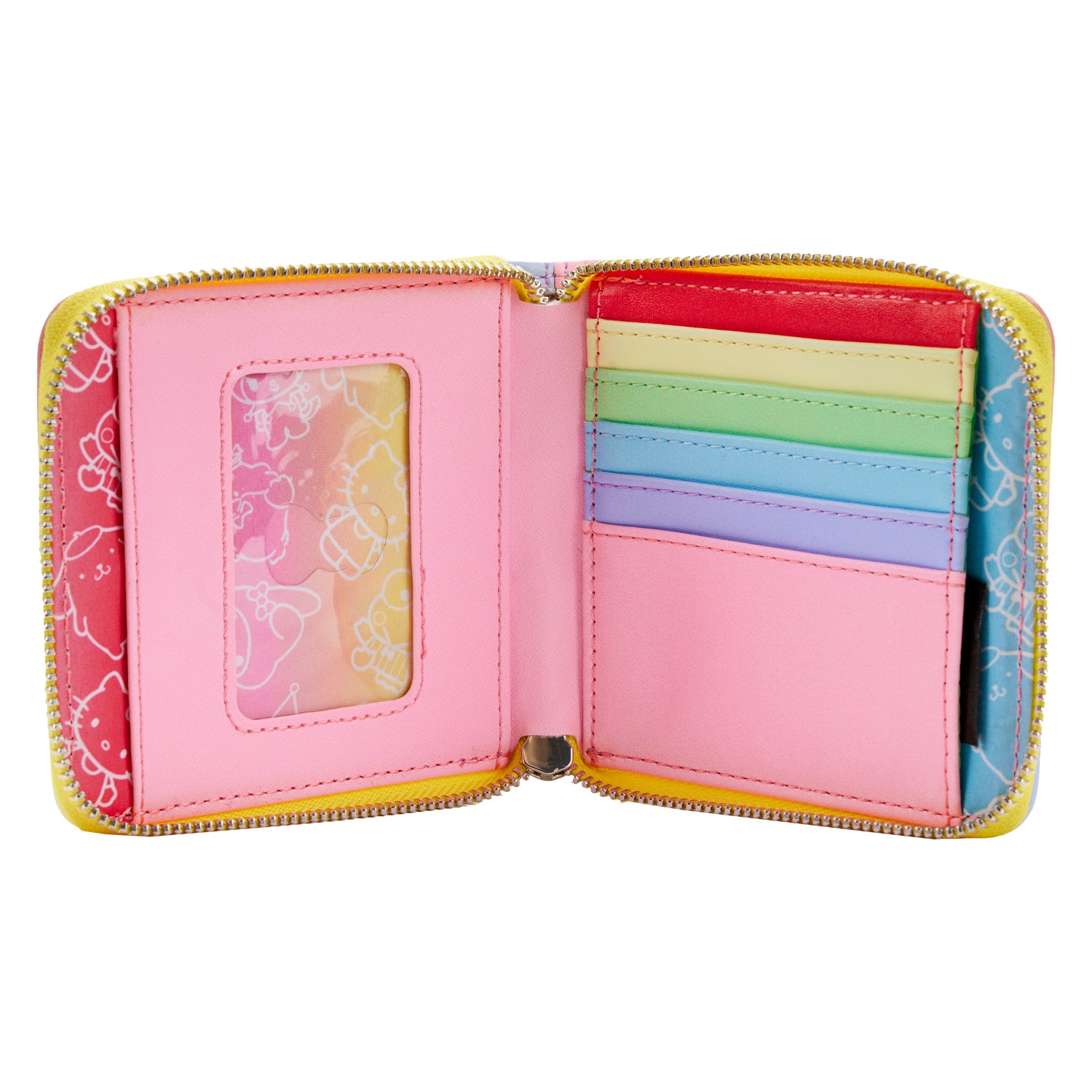 Hello Kitty And Friends X Loungefly Color Block Wallet Hello kitty and friends x loungefly color block wallet