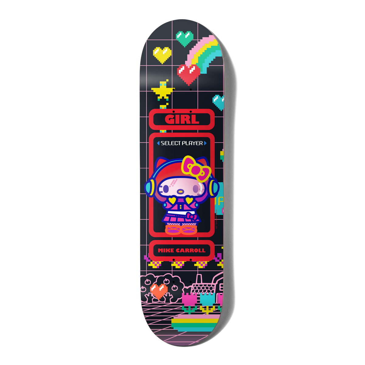 Girl x Sanrio Carroll Hello Kitty Kawaii Arcade Deck Toys&amp;Games Girl Skateboards   